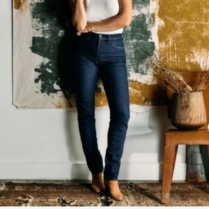 imogene + willie Elizabeth high rise skinny - Dark Blue
